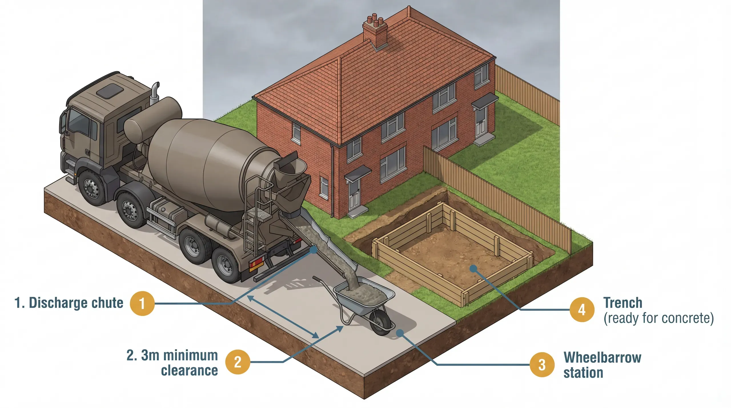 Ready-Mix Concrete C20 (GEN 3): What It's For and When You Need Something Stronger