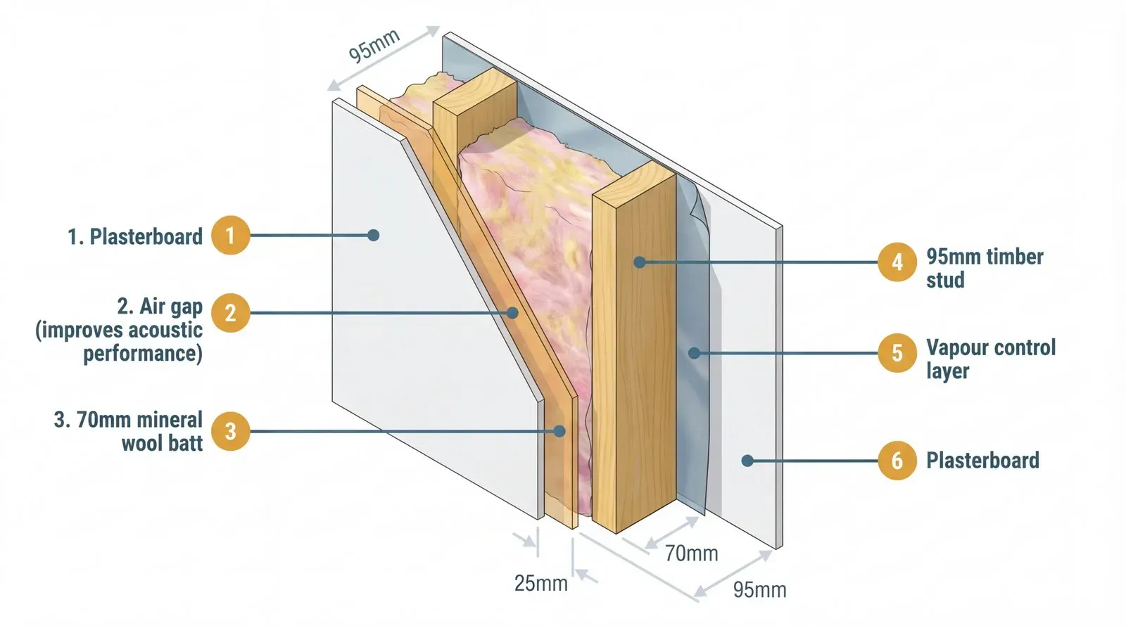 Mineral Wool Insulation 100mm: Glass Wool vs Stone Wool, Where Each Goes, and How to Install It Without Itching for a Week