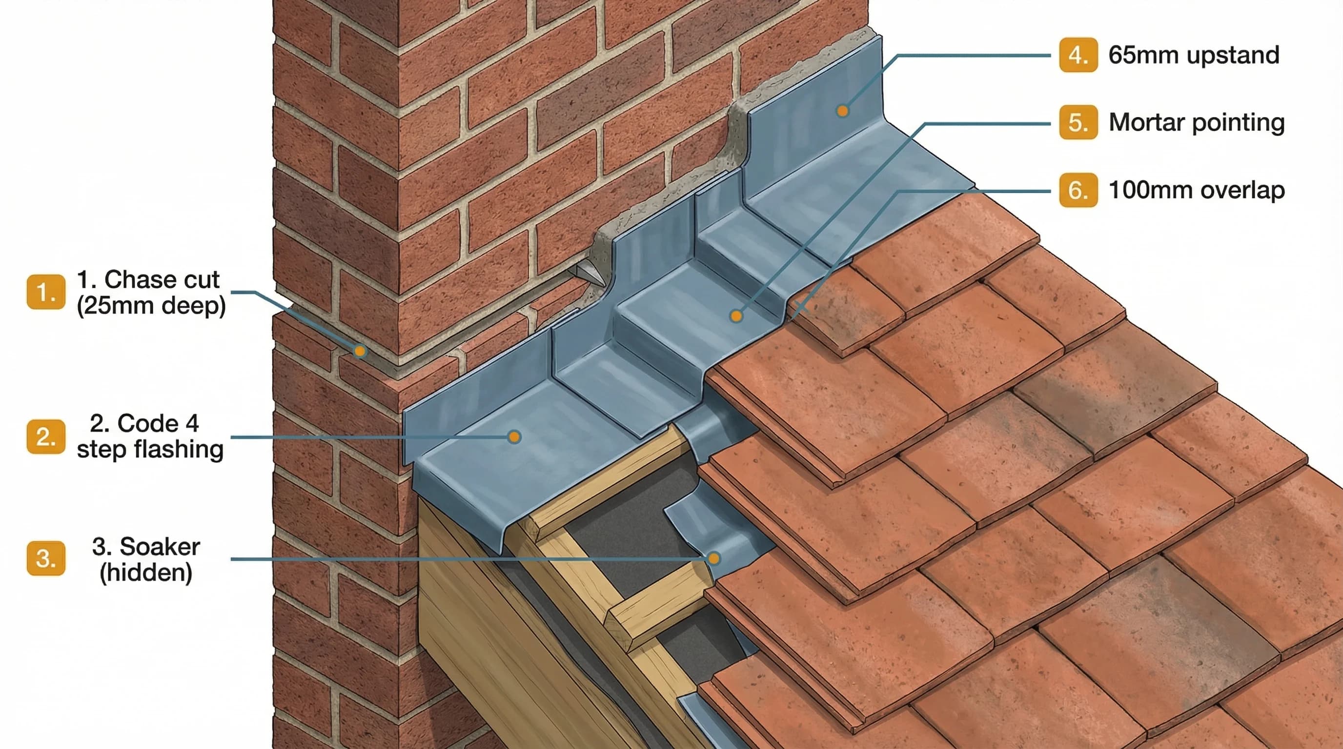 Lead Flashing: Codes, Costs and What to Specify for Your Extension Roof